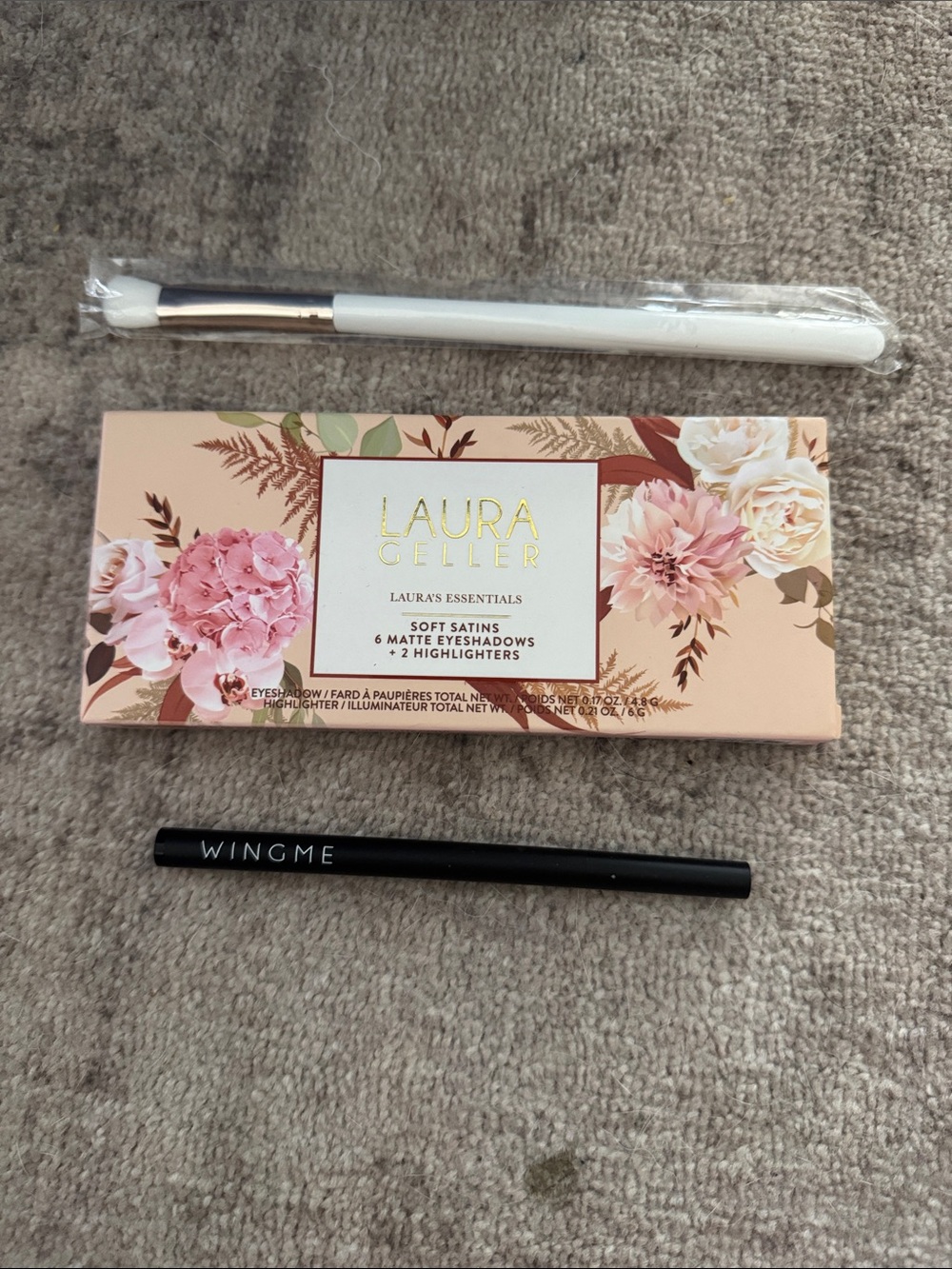 Laura Geller Pink Floral Soft Satins Eyeshadow Palette
